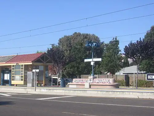 A view of Hostetter station