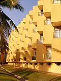 Hotel du Golf in Abidjan, Ivory Coast, completed in 1976