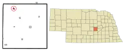 Location of Cotesfield, Nebraska