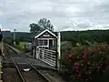 Howsham signal box and crossing