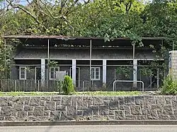 Former Hung Leng Station of the Sha Tau Kok Railway. All other stations of this railway have been demolished.