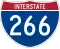 Interstate 266 marker