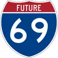 Future Interstate 69 marker
