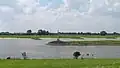 Bifurcation point of the Nederrijn and IJssel (Netherlands)
