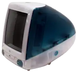 Slot loading iMac G3.