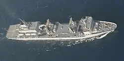 Top view of INS Aditya