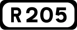 R205 road shield}}