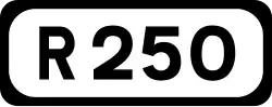 R250 road shield}}