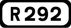 R292 road shield}}