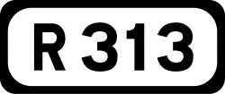 R313 road shield}}