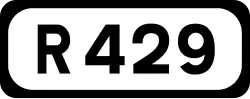 R429 road shield}}
