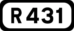 R431 road shield}}