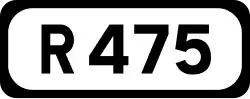 R475 road shield}}