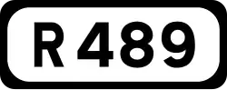 R489 road shield}}