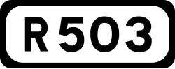 R503 road shield}}