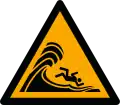 W065 — High surf or large breaking waves