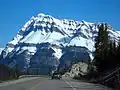 Mt. Wilson from northbound Icefields Parkway