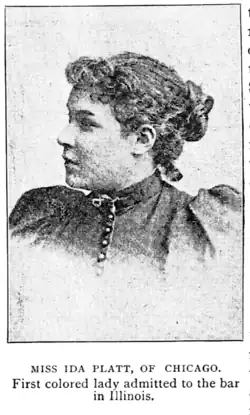 Ida Platt, in a 1903 publication.