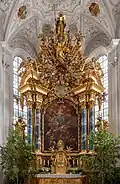 Parish church Kirchhaslach, high altar