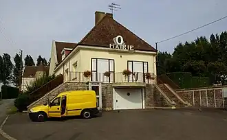 The town hall of Incourt