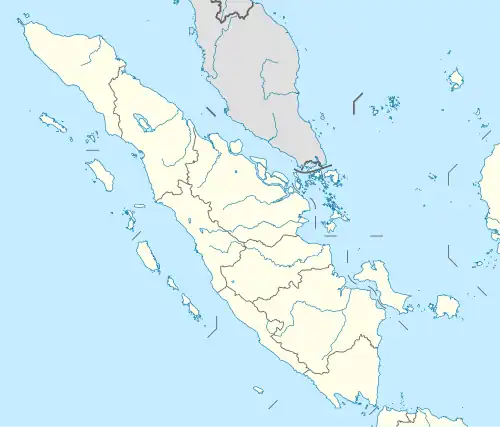 Palembang is located in Sumatra