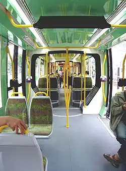 Inside the T3 Citadis
