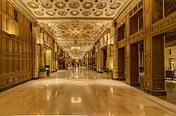 Interior of the Millennium Biltmore Hotel