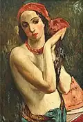 Tulpanul roșu ("Red Muslin", 1931)