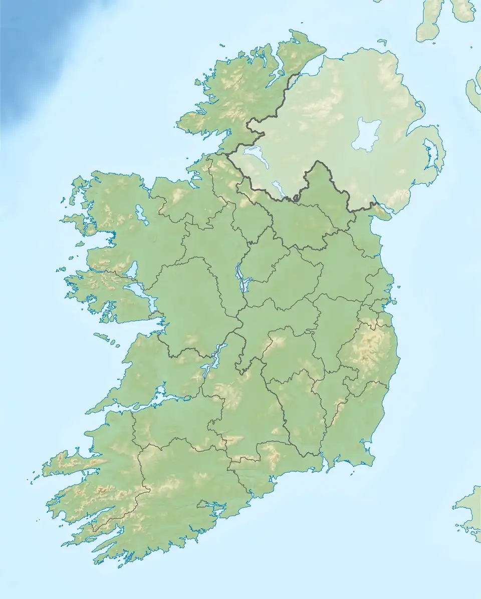 Location of site in Ireland