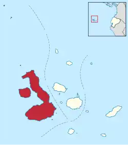 Cantons of Galápagos Province