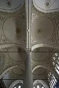 Piyale Pasha Mosque domes from inside