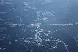Aerial image of Iuka