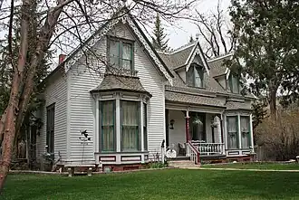J. M. Bonney House in Buena Vista, Colorado, built in 1883