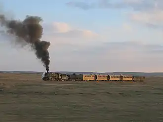 Heritage train in Jordan