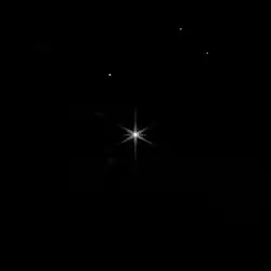 Phase 3 completion, showing 18 segments "stacked" as a single image of HD 84406