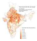 Footprint of Bharatiya Jana Sangh in 1962
