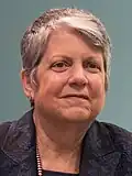 Former Secretary of Homeland Security Janet Napolitano from Arizona (2009–2013)[51]