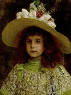 Portrait of a young girl, 1892