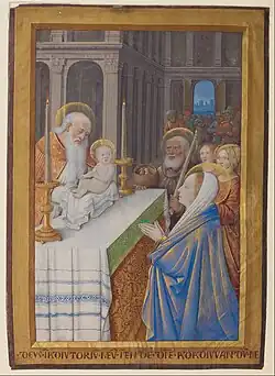 Presentation in the Temple, Getty Museum