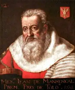 Portrait of Jean de Mansencal.