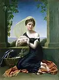 A young girl mourning her dead dove, 1808 (Musée des beaux-arts d'Arras)