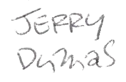 Signature of Jerry Dumas