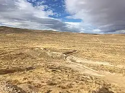 Jessup site taken from a nearby hill
