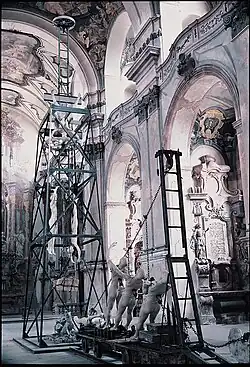 Sacrifice (exhibition Baroque and today, 1992)