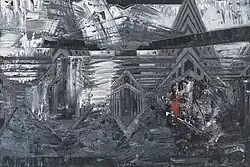 Skeleton (oil) 200 x 300&nbsp;cm, 2010