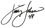 Jimmie Johnson signature