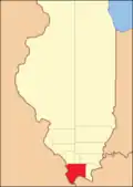 Johnson County between 1816 and 1818