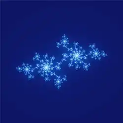 Julia set for fc, c = −0.70176 − 0.3842i