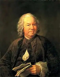 Portrait of K.A. Khripunov, 1757.