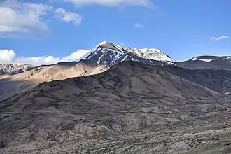 Terrain above Kibber to Kanamo Peak